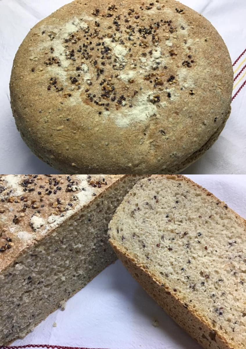 ψωμί-με-κινόα-και-λιναρόσπορο-συνταγή- ψωμί-με-κινόα-και-λιναρόσπορο-συνταγή-