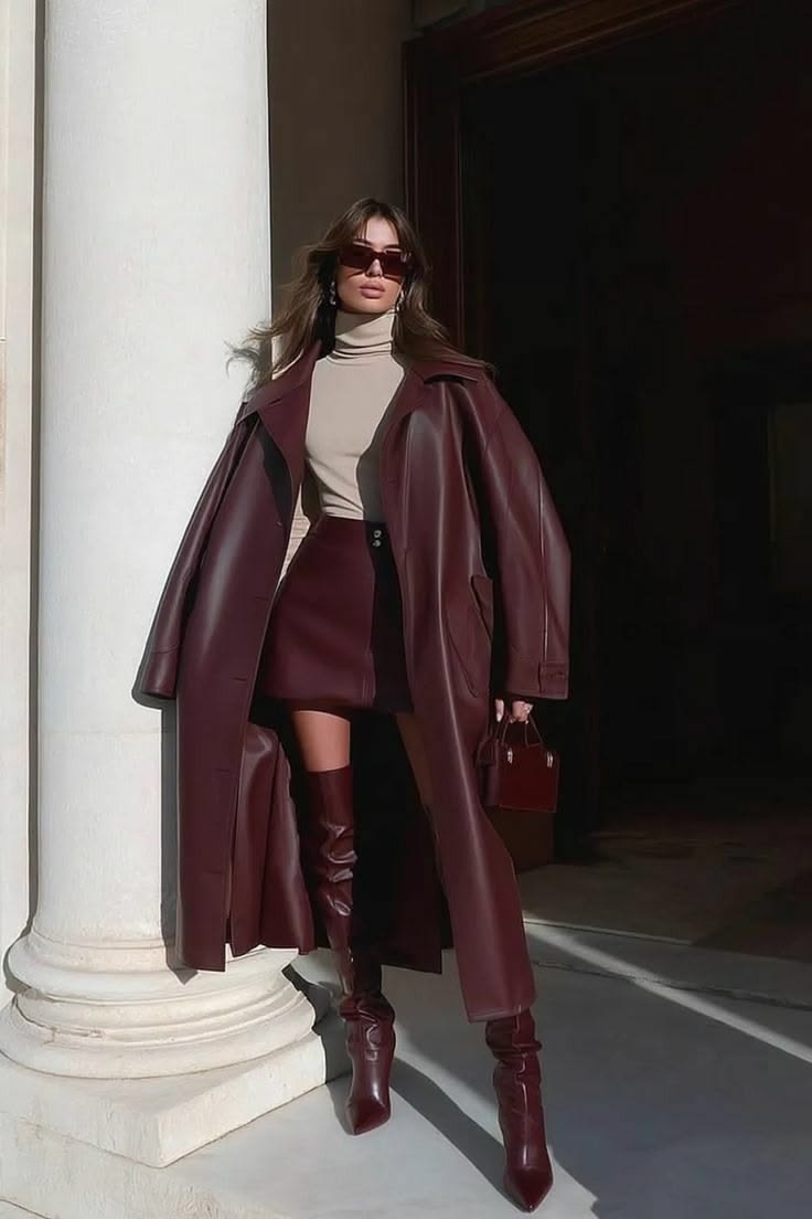 Leather ντύσιμο τον Χειμώνα 2026-2027: Η Νο1 τάση και ιδέες για κάθε περίσταση 2 Leather ντύσιμο τον Χειμώνα 2024-2025: Η Νο1 τάση και ιδέες για κάθε περίσταση