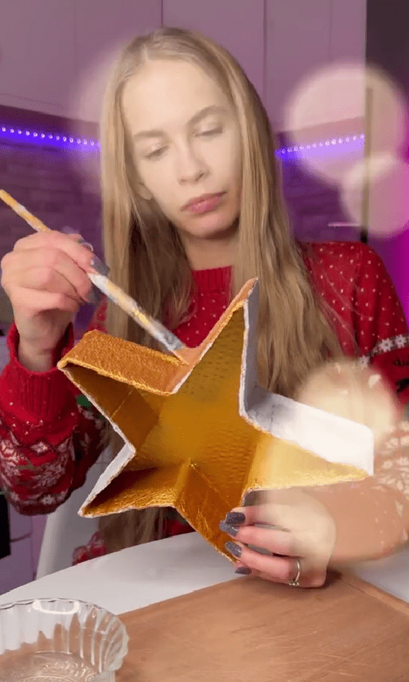 χριστουγεννιάτικο-αστέρια-από-κούτα-TikTok- χριστουγεννιάτικο-αστέρια-από-κούτα-TikTok-