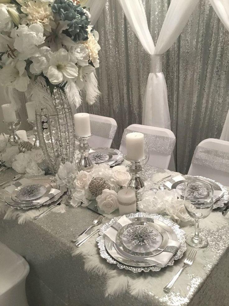 Χριστουγεννιάτικο-τραπέζι-με-ασημί-και-λευκό-Ιδέες-διακόσμησης Χριστουγεννιάτικο-τραπέζι-με-ασημί-και-λευκό-Ιδέες-διακόσμησης