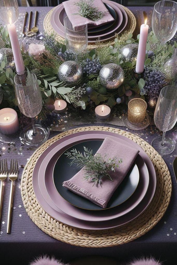 Χριστουγεννιάτικο-τραπέζι-με-ροζ-χρυσό-και-μαύρο-Ιδέες-διακόσμησης Χριστουγεννιάτικο-τραπέζι-με-ροζ-χρυσό-και-μαύρο-Ιδέες-διακόσμησης