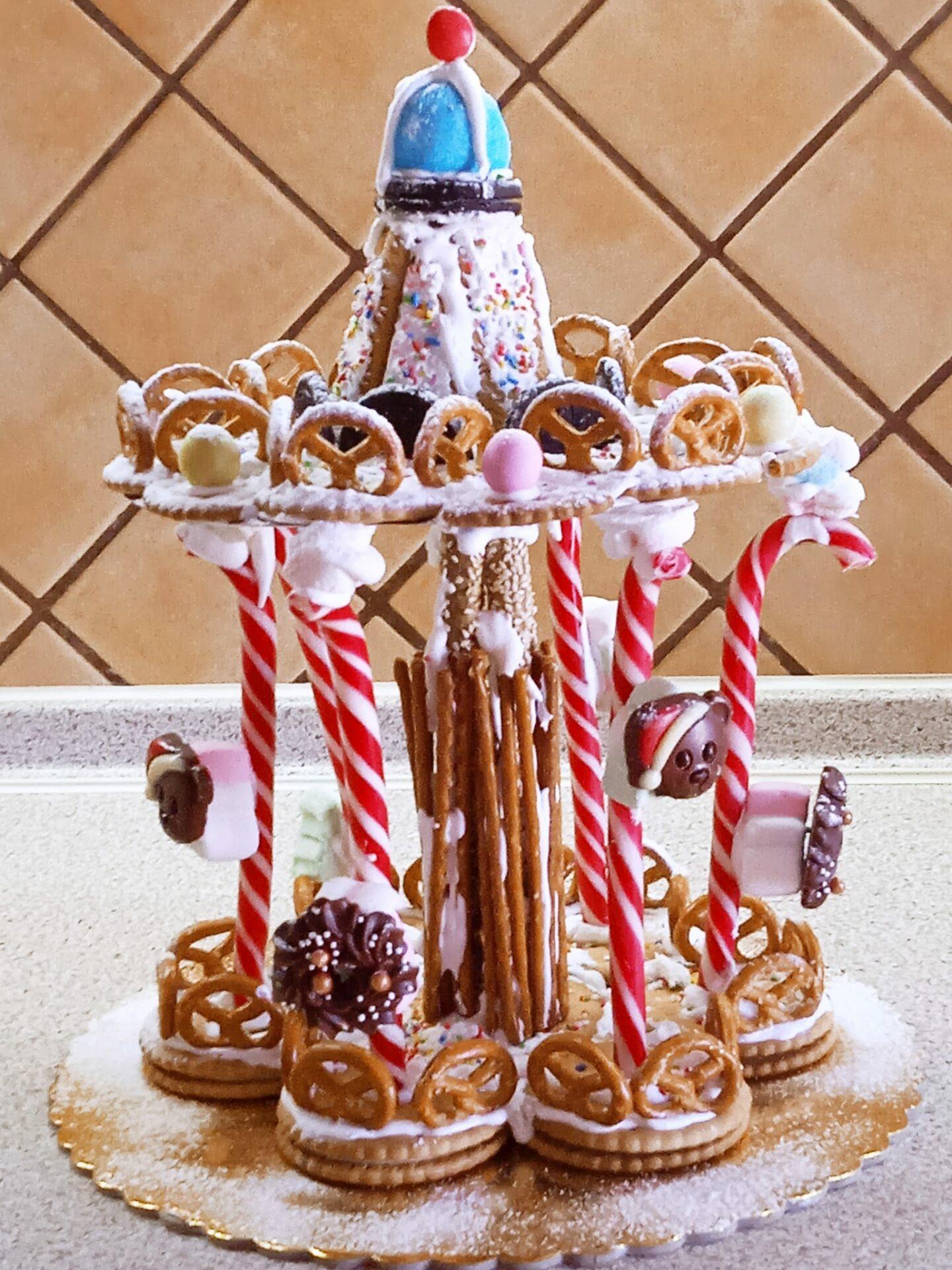 Καρουζέλ-με μπισκότα-και ζαχαρωτά-συνταγή- Καρουζέλ-με μπισκότα-και ζαχαρωτά-συνταγή-