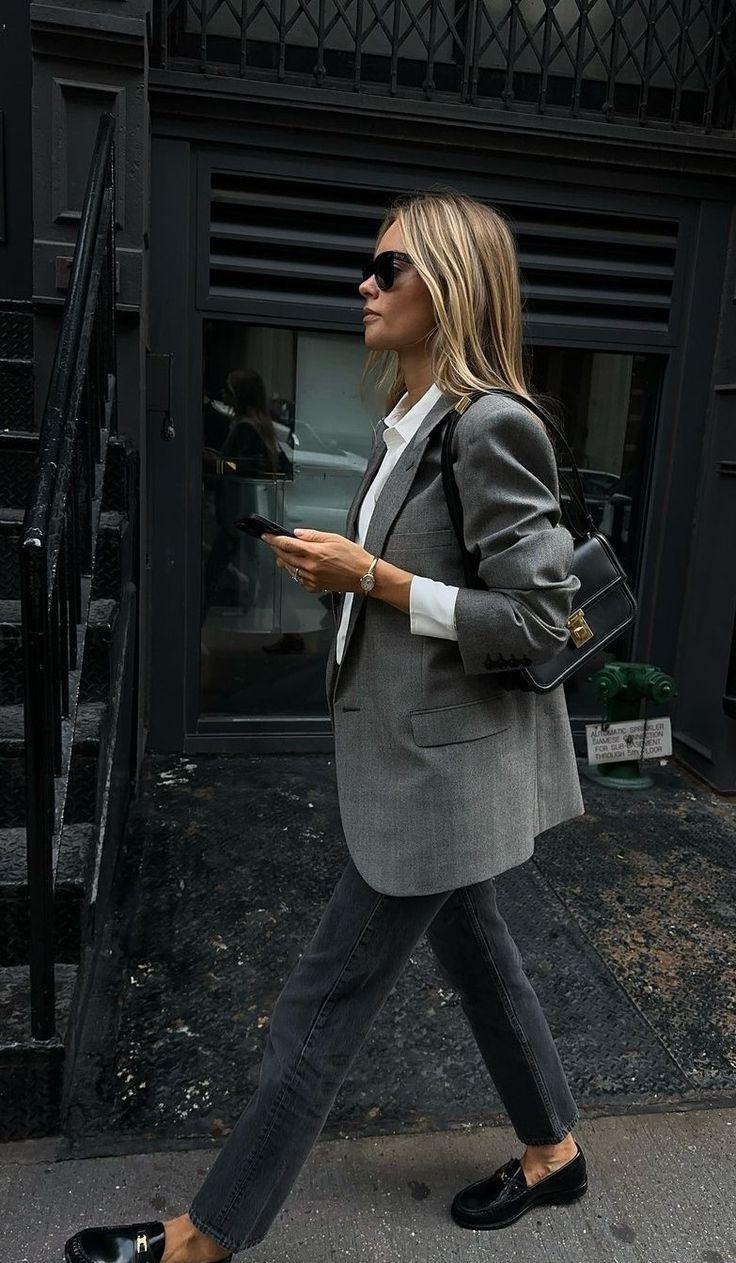 Loafers-Χειμώνας-2024-office look-ιδέες Loafers-Χειμώνας-2024-office look-ιδέες