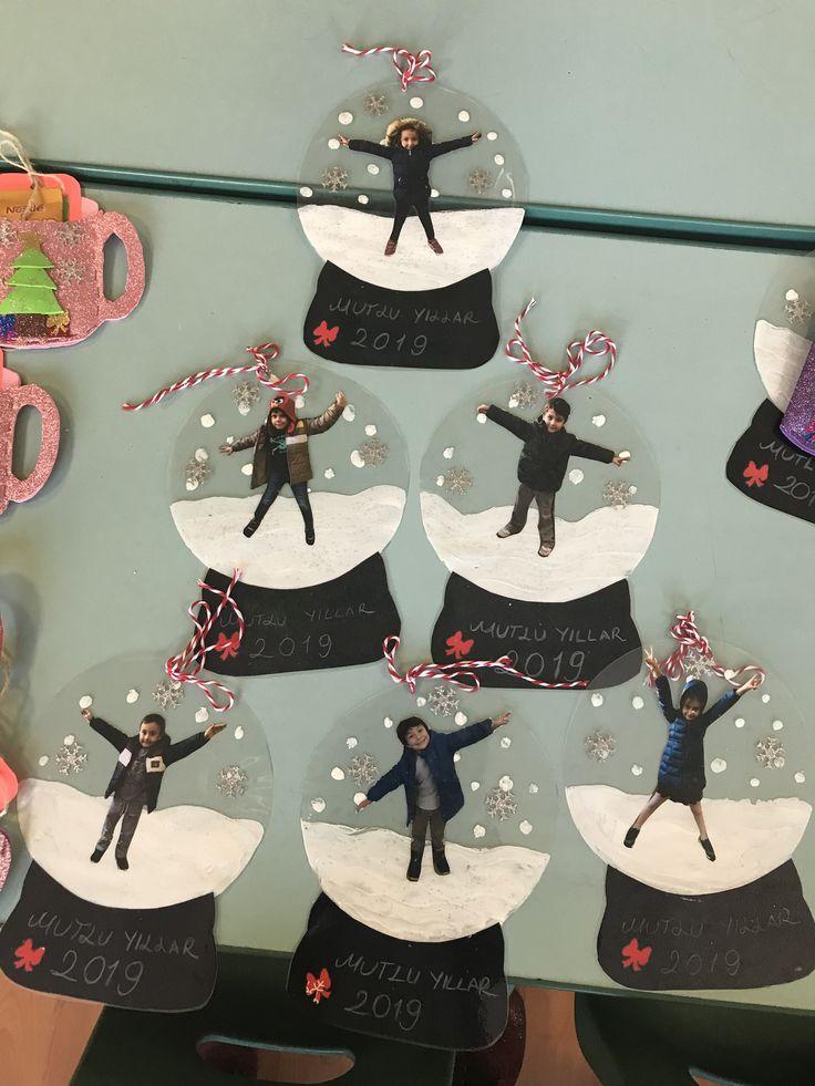 χιονόμπαλα-από-χαρτόνι-με-φωτογραφία του παιδιού-ιδέες- χιονόμπαλα-από-χαρτόνι-με-φωτογραφία του παιδιού-ιδέες-