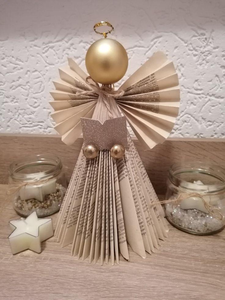 αγγελάκι-από-χαρτί-και-παλιά στολίδια-ιδέες- αγγελάκι-από-χαρτί-και-παλιά στολίδια-ιδέες-