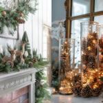 Χριστουγεννιάτικη διακόσμηση με κουκουνάρια : Ιδέες για Elegant στολισμό σε όλο το σπίτι 