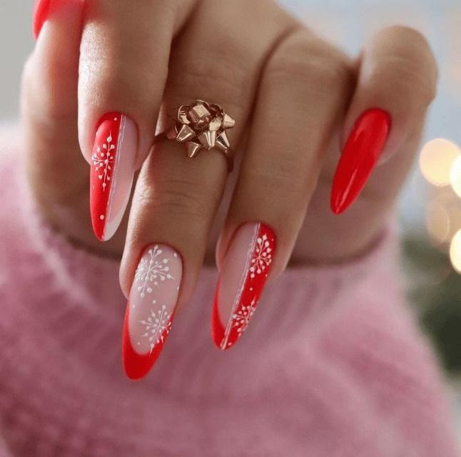 κόκκινα-χριστουγεννιάτικα-νύχια-με-χιονονιφάδες-ιδέες- κόκκινα-χριστουγεννιάτικα-νύχια-με-χιονονιφάδες-ιδέες-