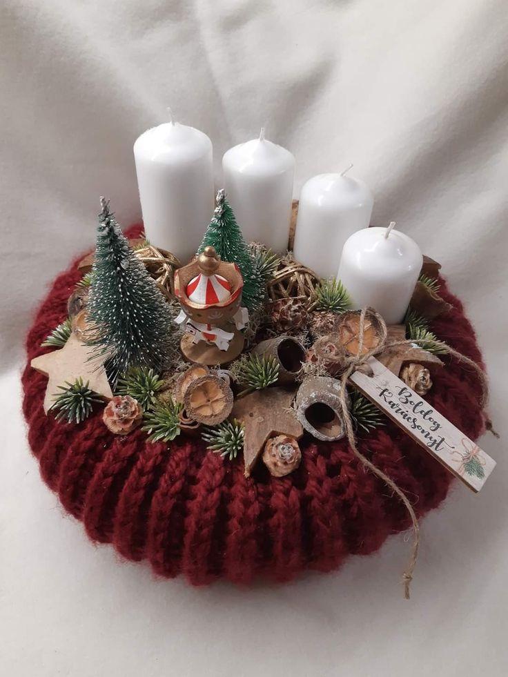 Χριστούγεννα-2024-Μάλλινες-βάσεις-κεριών-διακόσμηση-ιδέες Χριστούγεννα-2024-Μάλλινες-βάσεις-κεριών-διακόσμηση-ιδέες