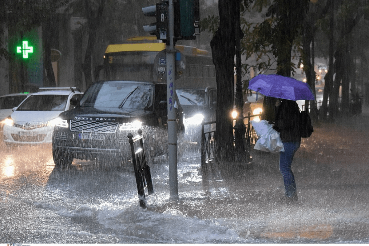 Κακοκαιρία Bora: Τι ώρα ξεκινούν οι καταιγίδες στην Αθήνα και πόσο θα διαρκέσουν