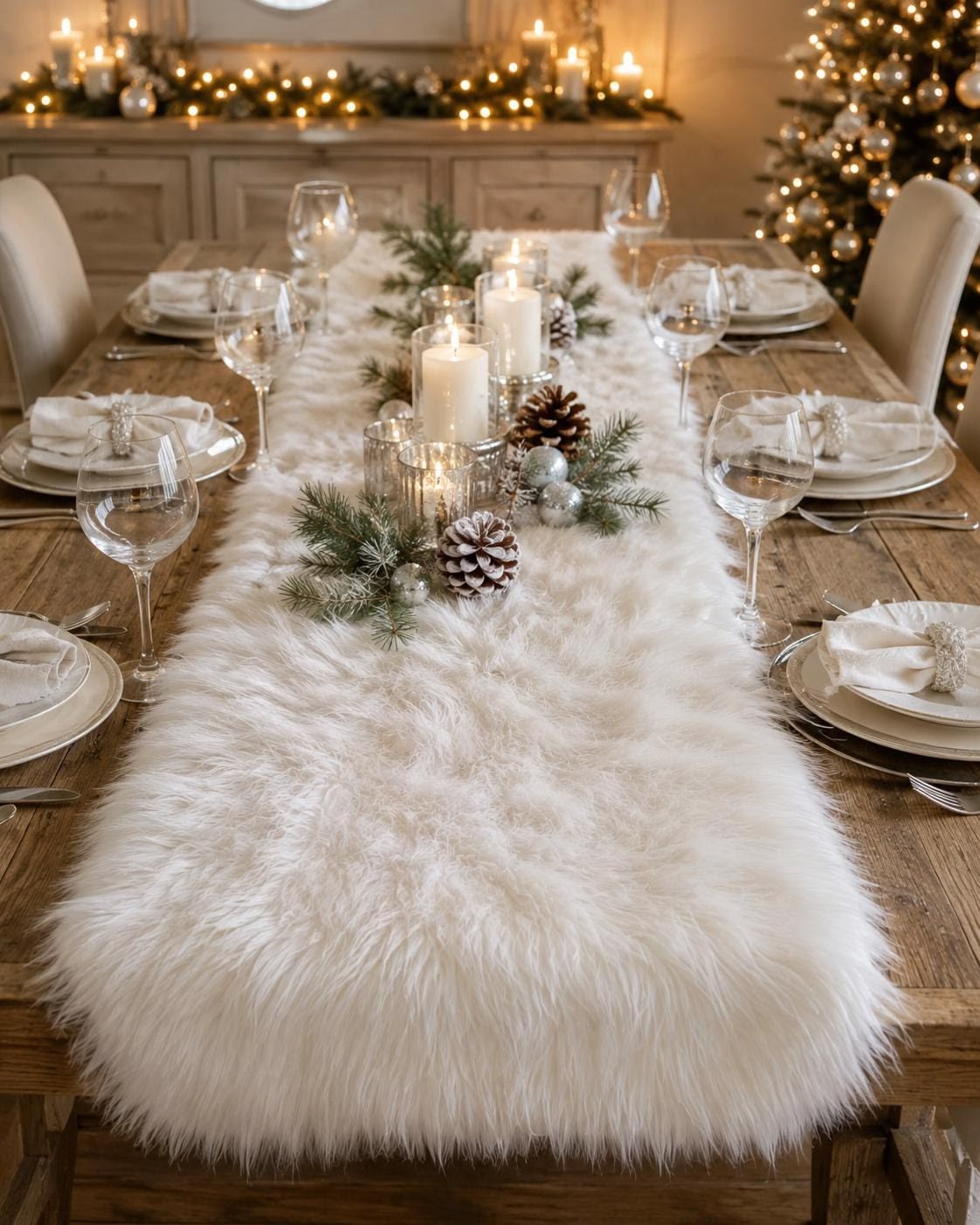 Fur Christmas Decor : Ιδέες για την πιο χουχουλιάρικη τάση στην γιορτινή διακόσμηση 7 Fur Christmas Decor : Ιδέες για την πιο χουχουλιάρικη τάση στην γιορτινή διακόσμηση