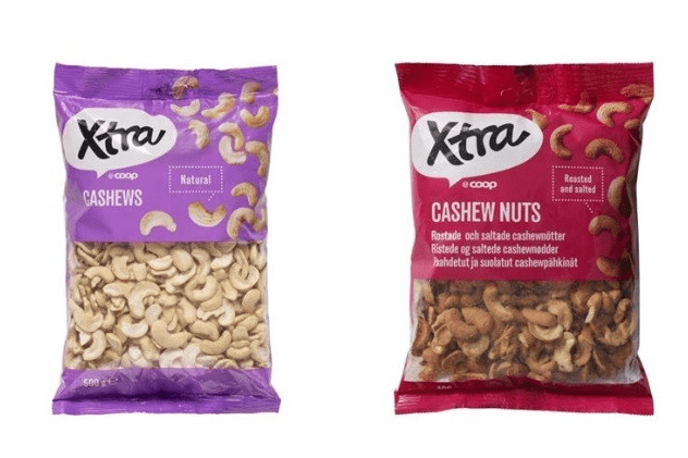 Ανακαλούνται ξηροί καρποί με κομμάτια γιαλιού