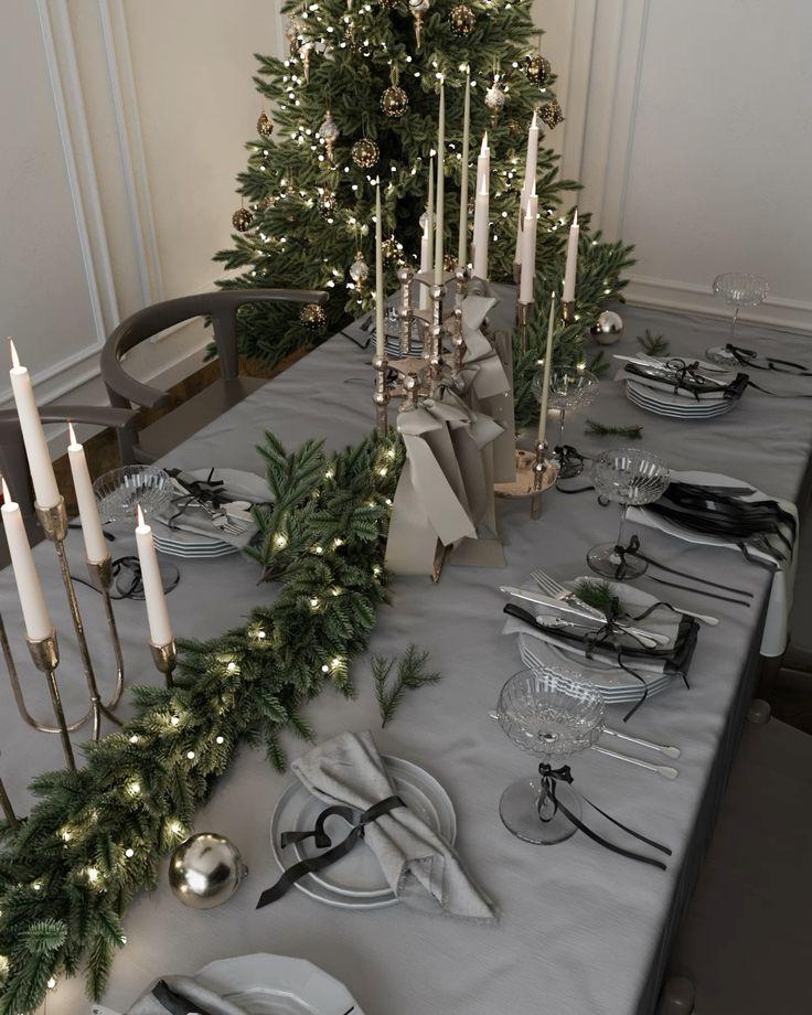 ιδέες-για-διακόσμηση-στο-χριστουγεννιάτικο τραπέζι-για-το-χριστουγεννιάτικο ρεβεγιόν-Χριστούγεννα 2024-