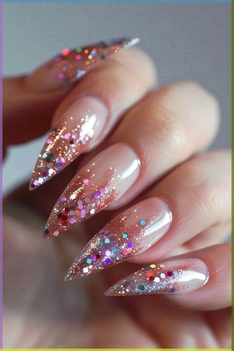 disco nails-με-στρας-για-τη-Πρωτοχρονιά-ιδέες- disco nails-με-στρας-για-τη-Πρωτοχρονιά-ιδέες-