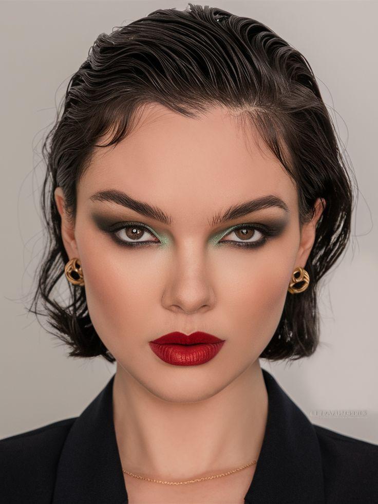 wet styling-σε-κοντό καρέ-ιδέες- wet styling-σε-κοντό καρέ-ιδέες-