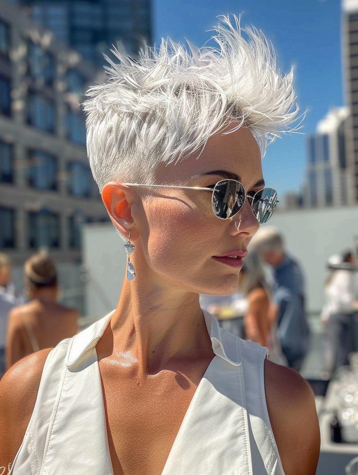 επιμελώς ατημέλητα-κοντά-γκρι μαλλιά-ιδέες- επιμελώς ατημέλητα-κοντά-γκρι μαλλιά-ιδέες-