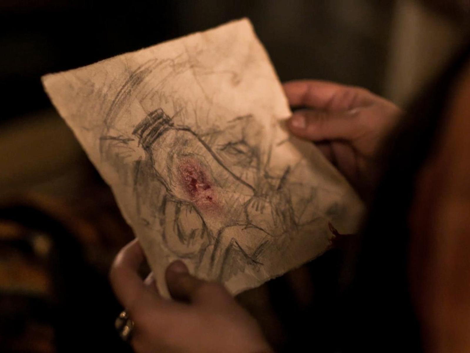 Η Μάγισσα : Το σκίτσο της φλεγόμενης καρδιάς πέφτει σε λάθος χέρια- Βγαίνει η αλήθεια στο φως