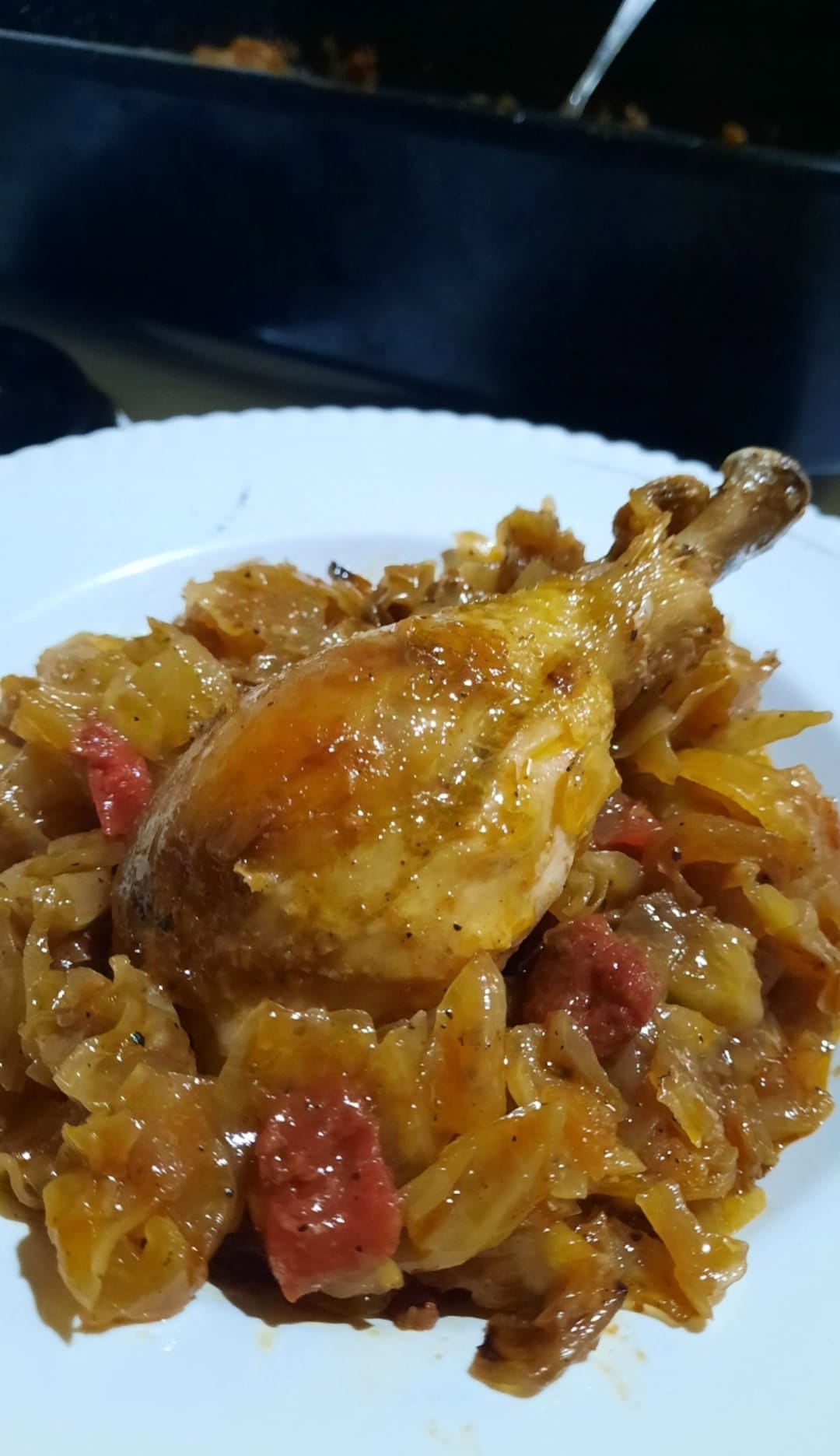 Κοτόπουλο-με λάχανο-τουρσί-συνταγή- Κοτόπουλο-με λάχανο-τουρσί-συνταγή-