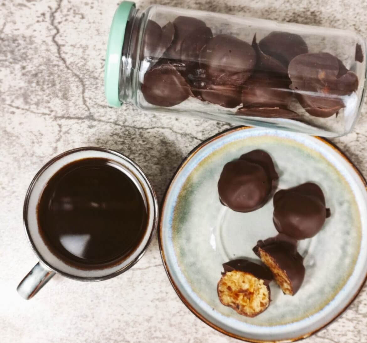 Σοκολατάκια-Marzipan-χωρίς ζάχαρη-συνταγή-