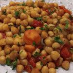 Ρεβίθια φούρνου-λεμονάτα-με λαχανικά-συνταγή-