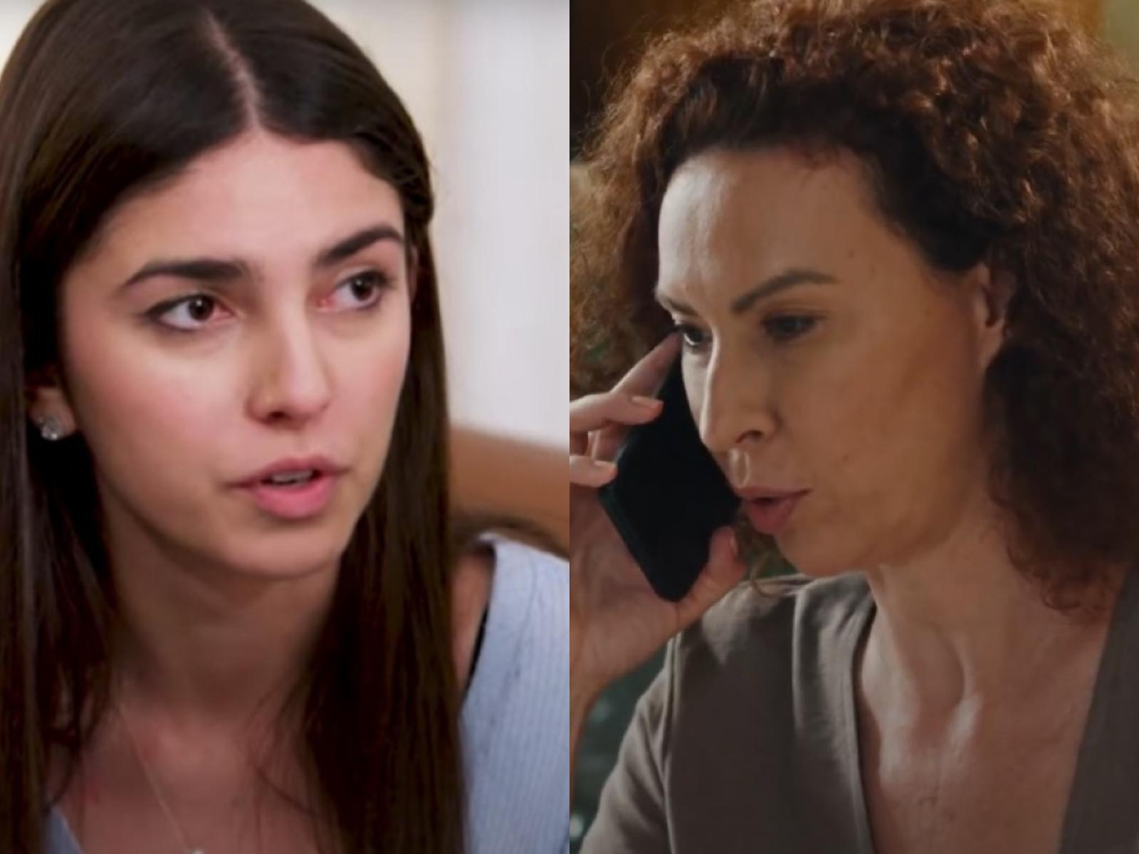 Η Γη της Ελιάς : Βρίζονται άσχημα Αρετή και Βασιλική και εκείνη καταρρέει