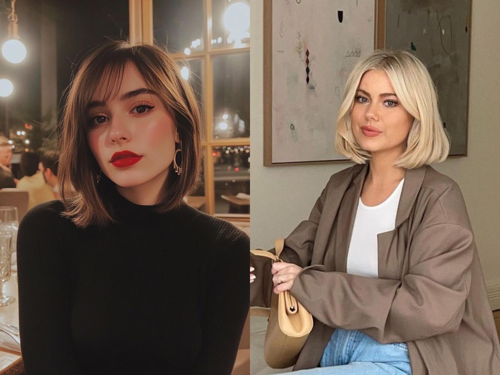 ιδέες-για-κοντό καρέ-σε-αδύναμα-και-χωρίς όγκο-μαλλιά-