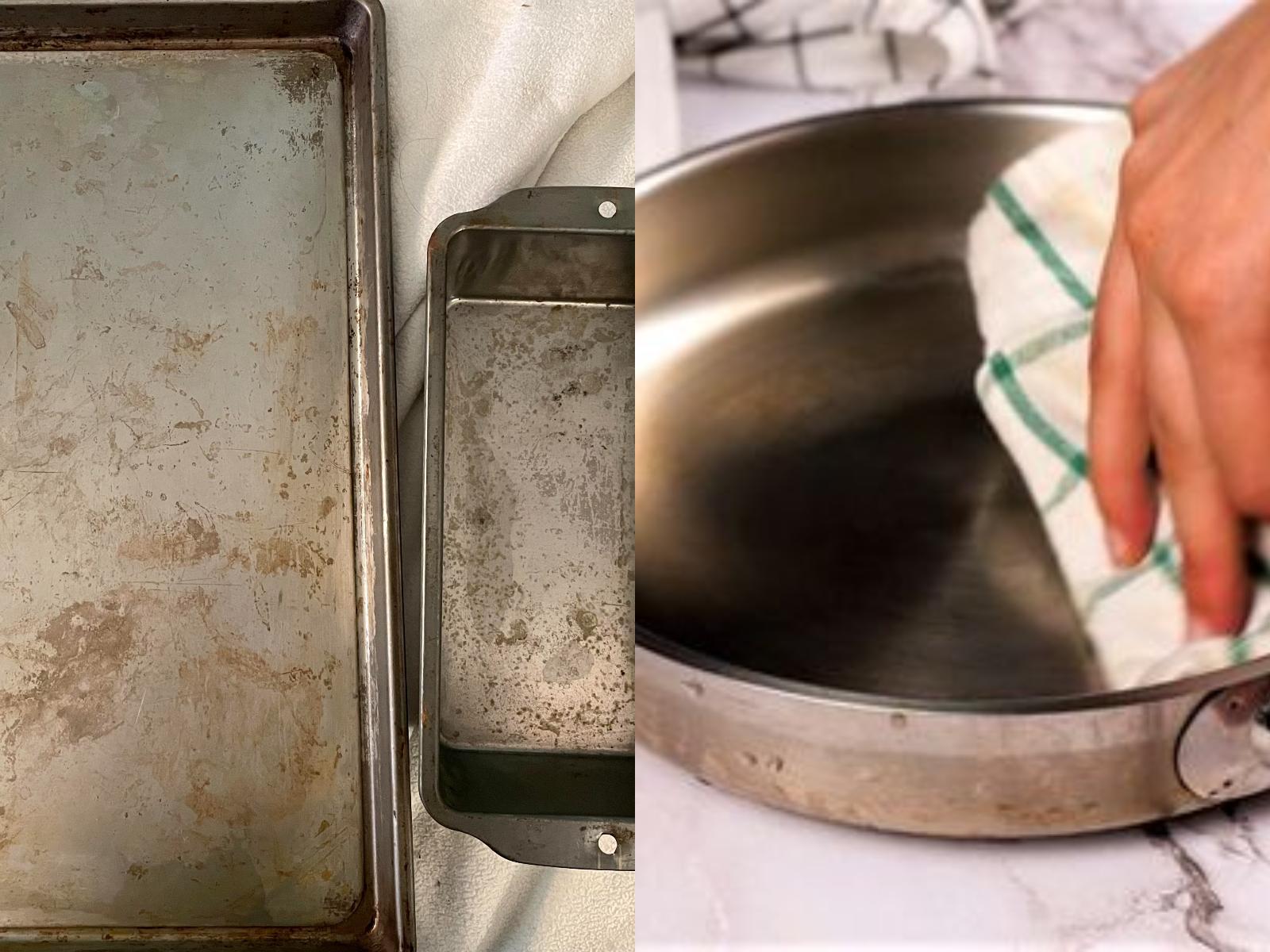 Σκουριασμένα ταψιά : Με αυτά τα tips τα ταψιά σας θα μοιάζουν με καινούργια