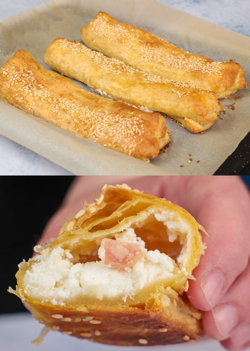 φλογέρες με-ανθότυρο-και αλλαντικά-για το σχολείο-συνταγή-