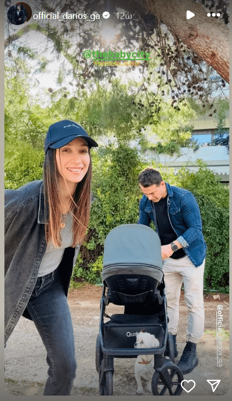 Γιώργος Αγγελόπουλος-Δήμητρα Βαμβακούση-βόλτα-με-το-παιδί- Γιώργος Αγγελόπουλος-Δήμητρα Βαμβακούση-βόλτα-με-το-παιδί-