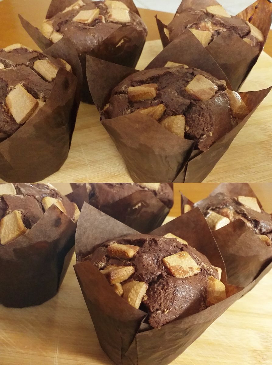 Muffins-σοκολάτας-με γεύση Lacta-συνταγή- Muffins-σοκολάτας-με γεύση Lacta-συνταγή-