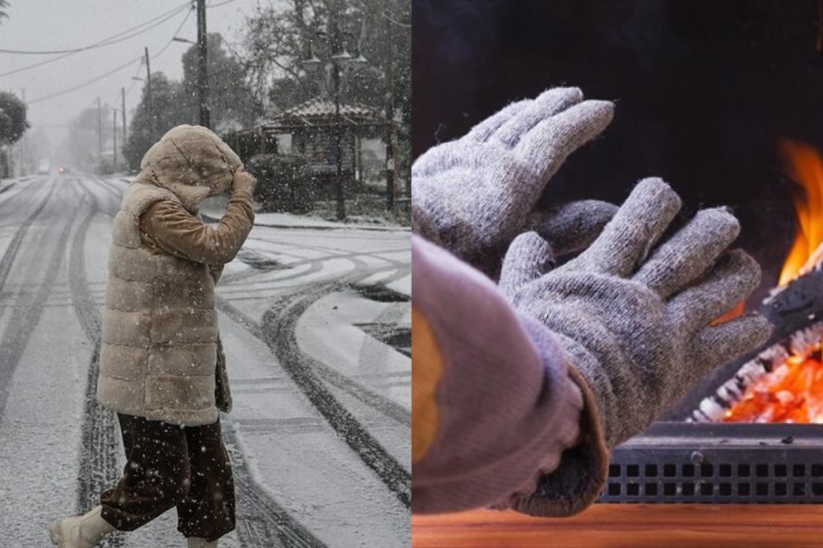 Καιρός : Πότε έρχεται το τσουχτερό κρύο και τα χιόνια στη χώρα μας