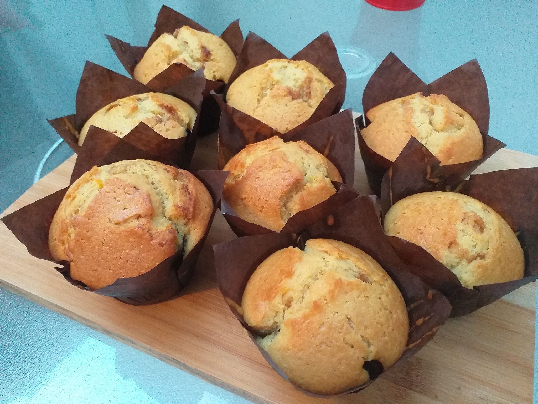 Cupcakes-με γιαούρτι-γεμιστά-με Nutella-συνταγή-