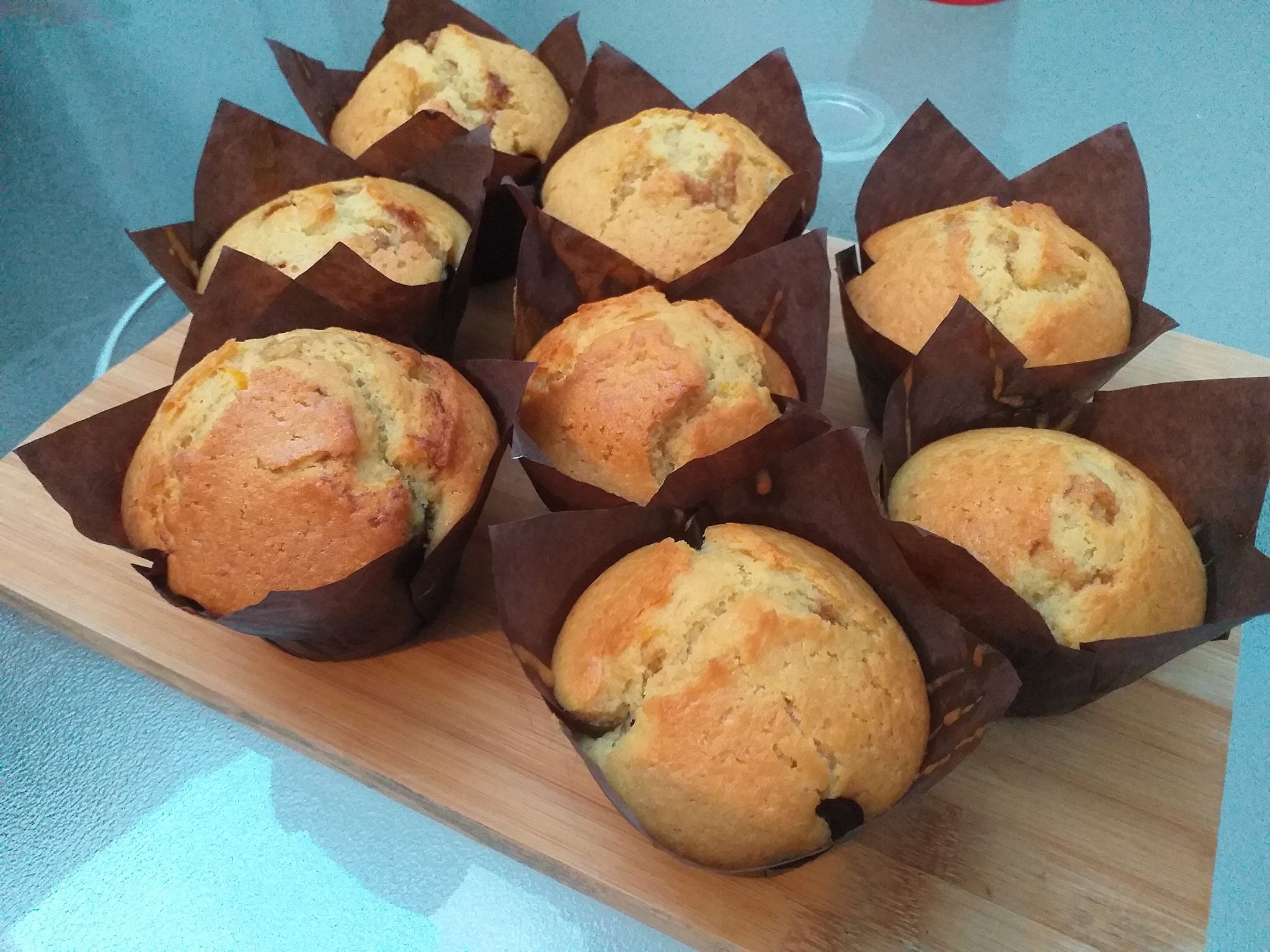 Cupcakes-με γιαούρτι-γεμιστά-με Nutella-συνταγή-