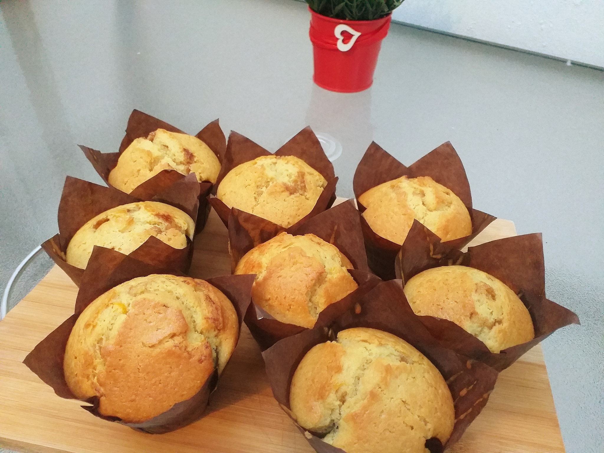 Cupcakes-με γιαούρτι-γεμιστά-με Nutella-συνταγή-