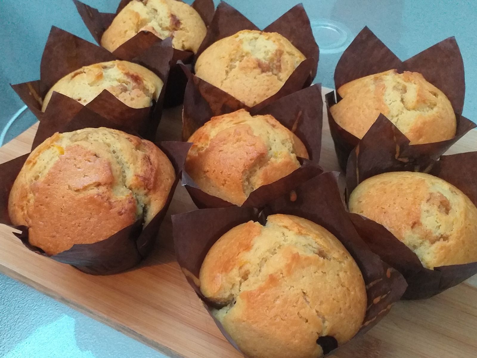 Cupcakes-με γιαούρτι-γεμιστά-με Nutella-συνταγή-