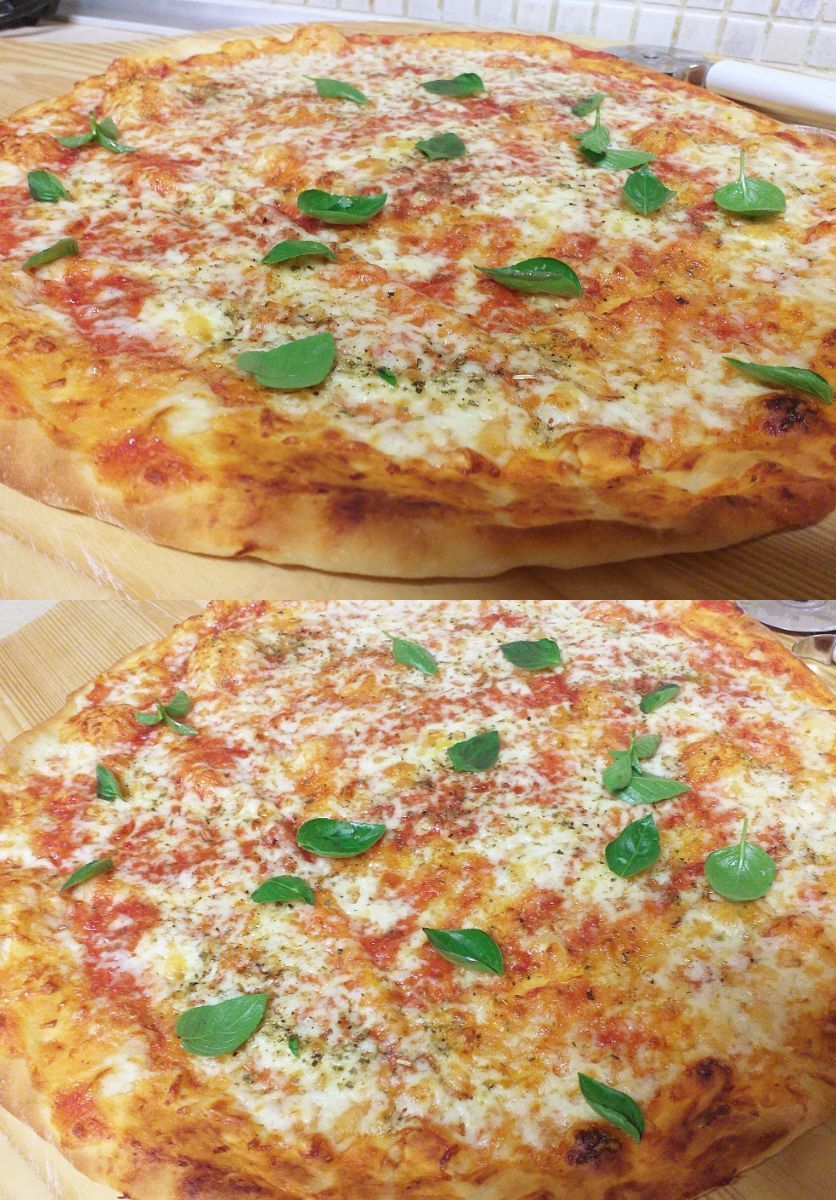 Πίτσα-μαργαρίτα-με λεπτή ζύμη-συνταγή- Πίτσα-μαργαρίτα-με λεπτή ζύμη-συνταγή-