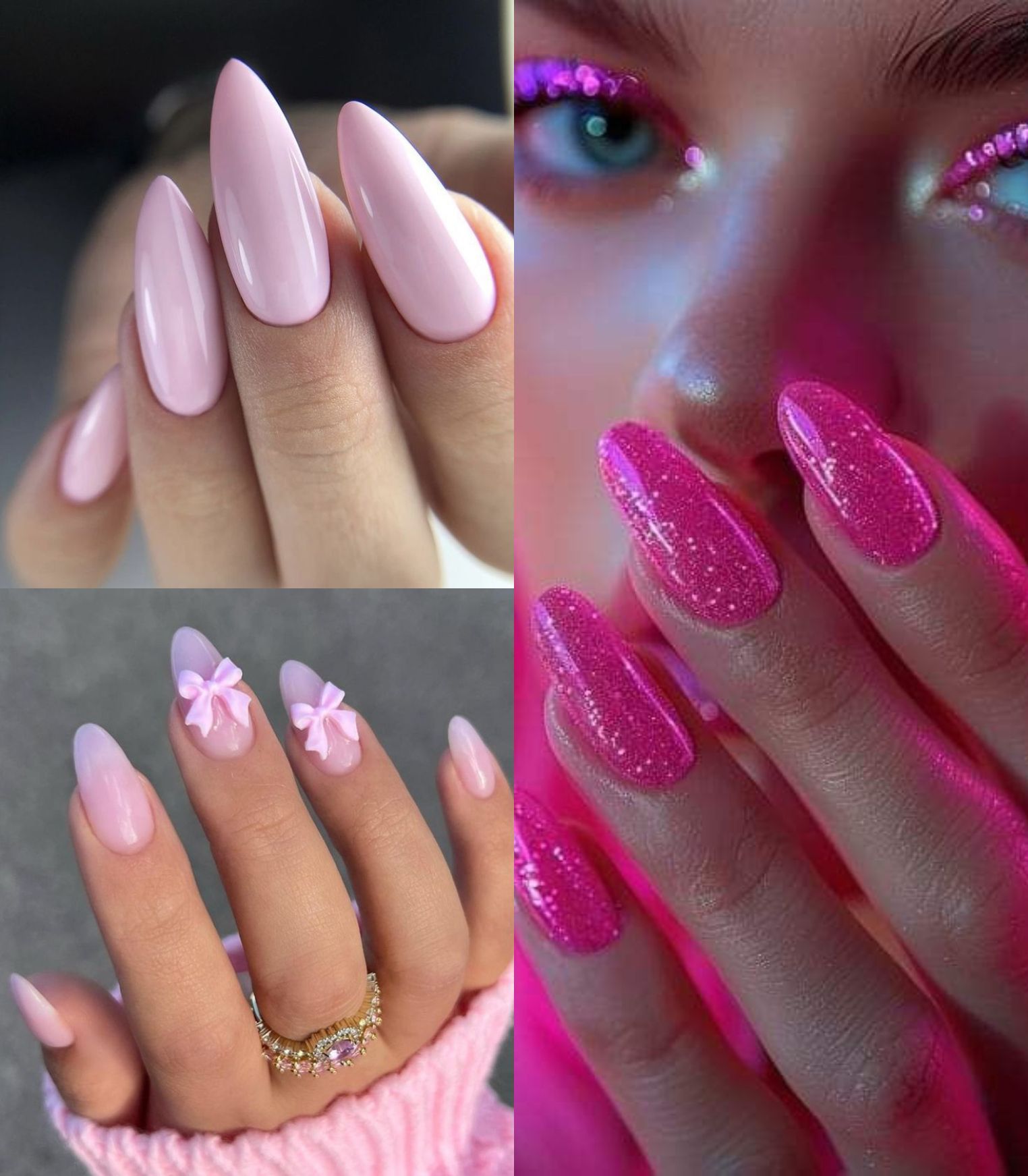 Bubblegum nails για Y2K μανικιούρ με 13+1 ιδέες για stylish εμφανίσεις