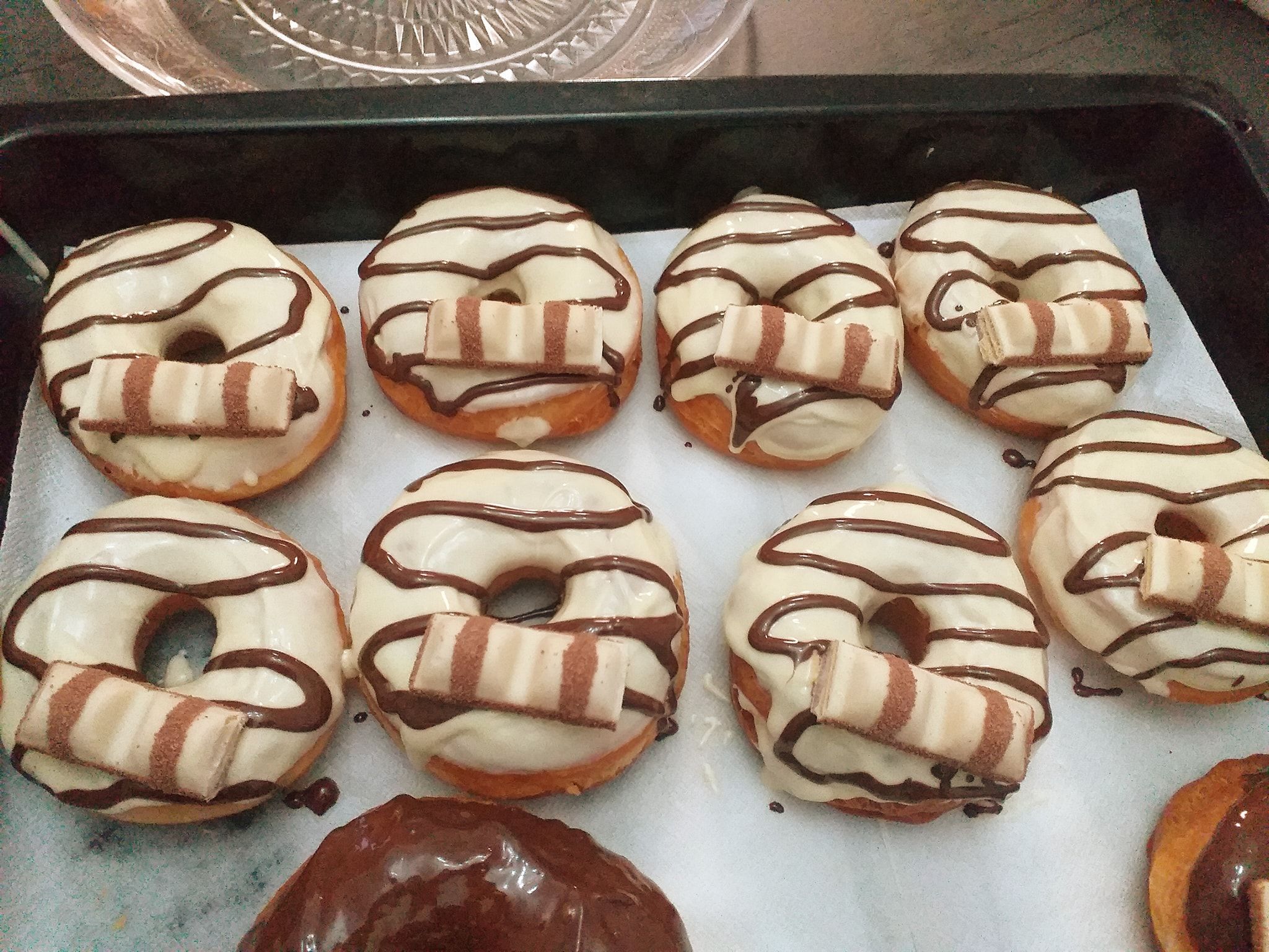 donuts-Kinder Bueno-συνταγή-