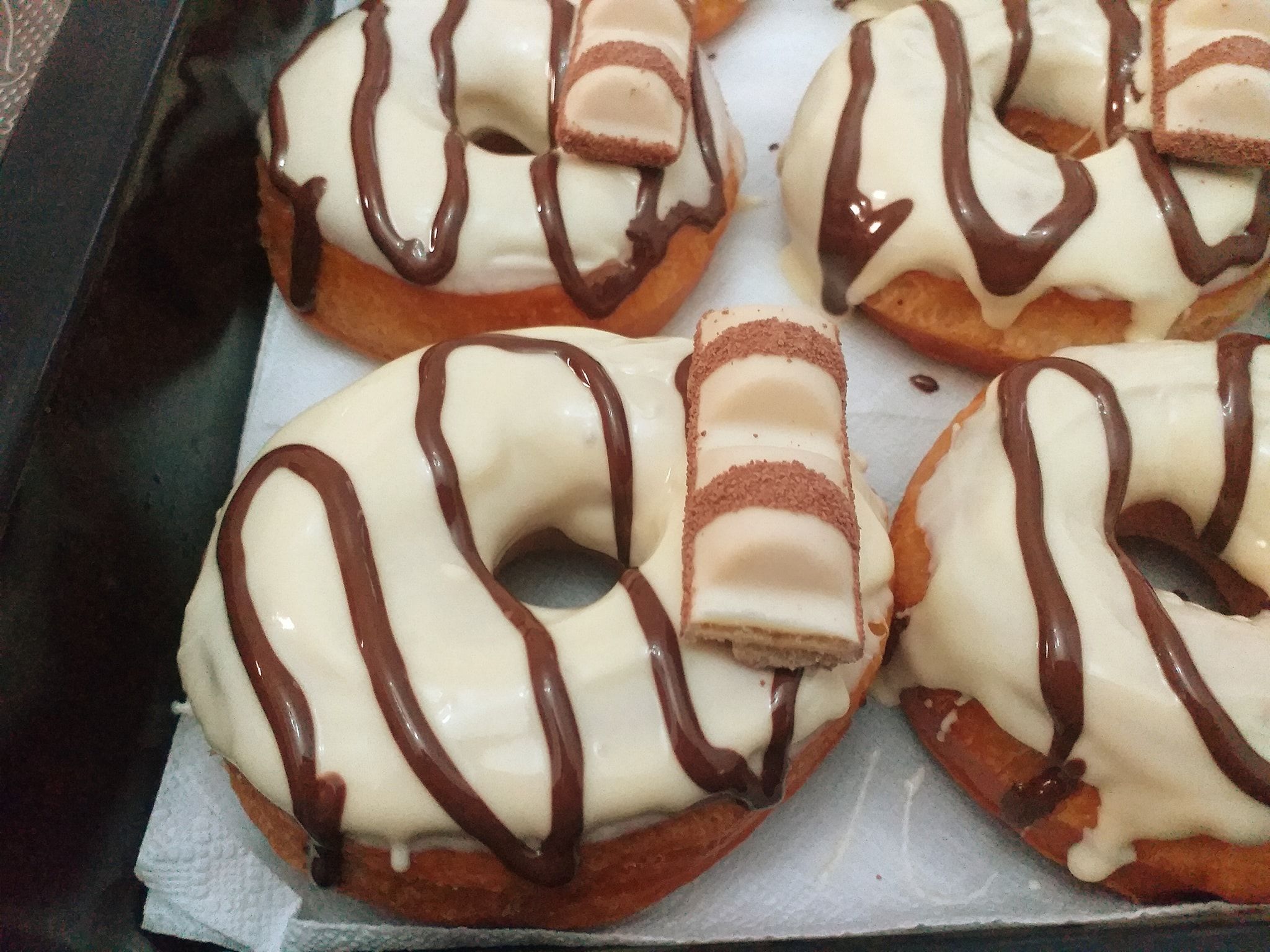 donuts-Kinder Bueno-συνταγή-
