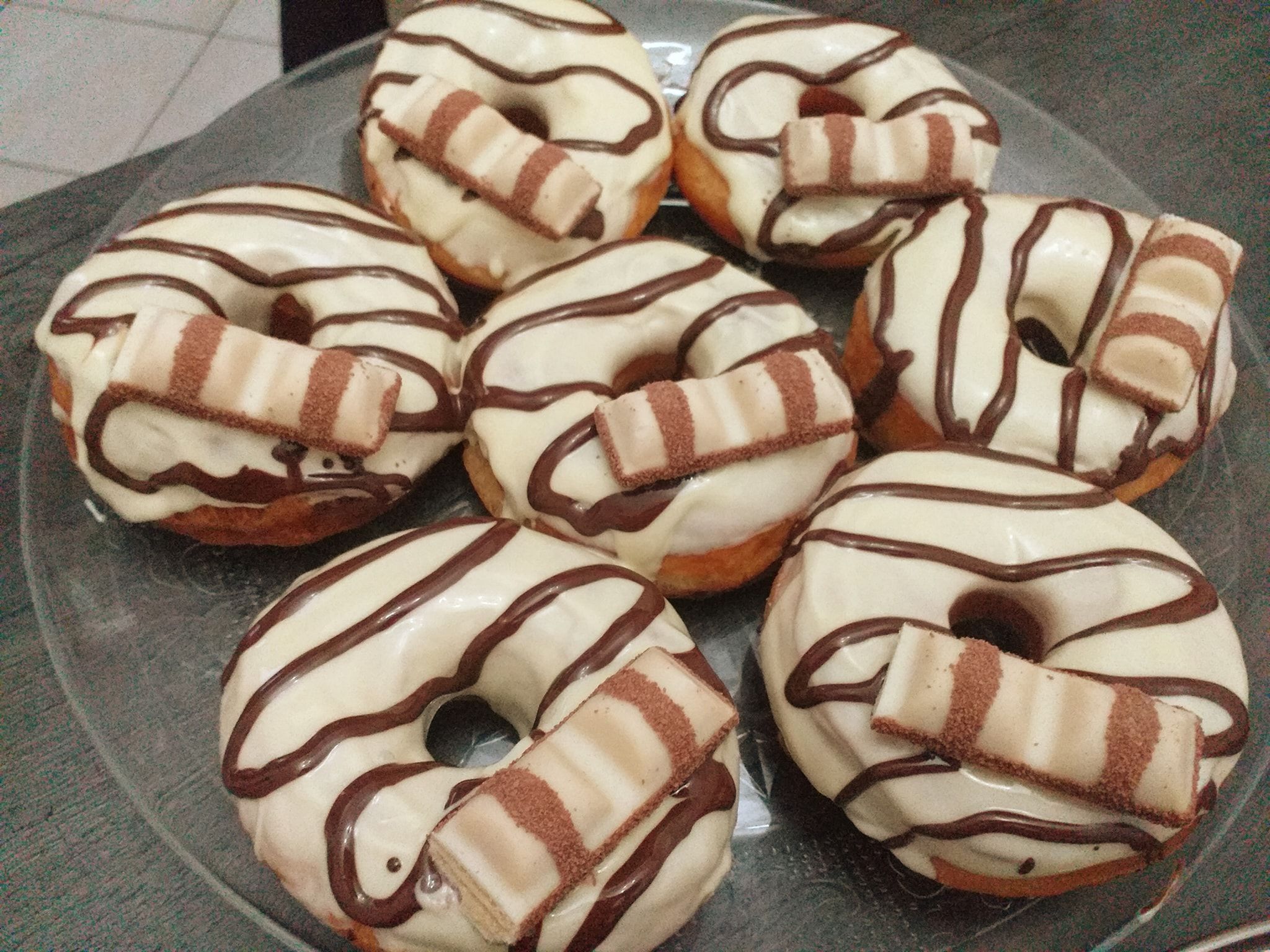 donuts-Kinder Bueno-συνταγή-