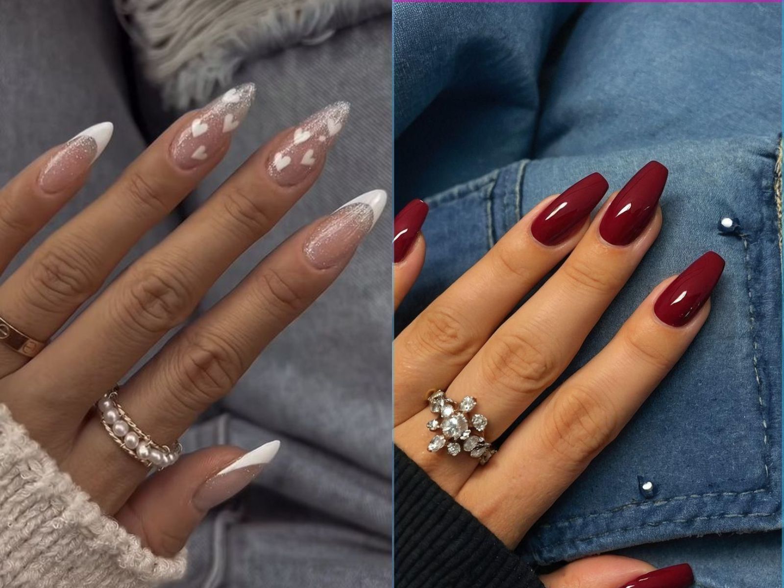 Νύχια Φεβρουάριος 2025: 14+1 ιδέες για μανικιούρ για τον Άγιο Βαλεντίνο και τις Απόκριες