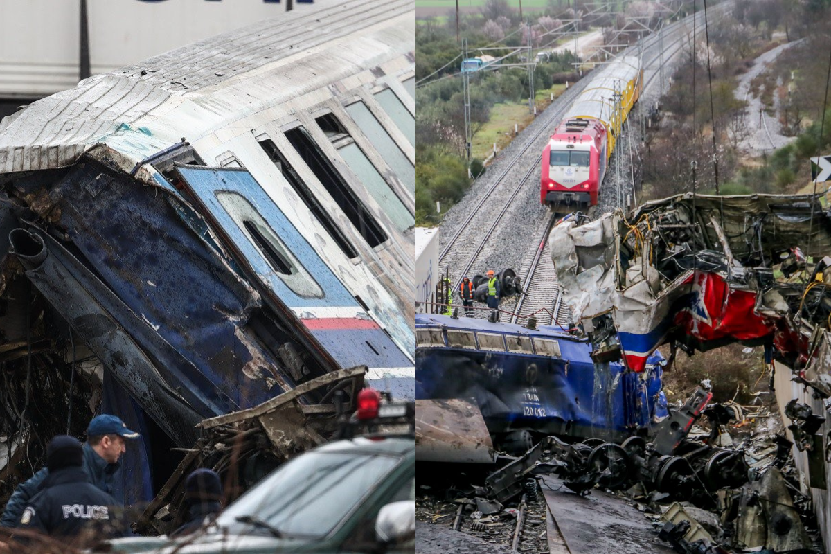 Τέμπη : Η επίσημη ανακοίνωση που εξέδωσε σήμερα η Hellenic Train για το τι μετέφερε η αμαξοστοιχία