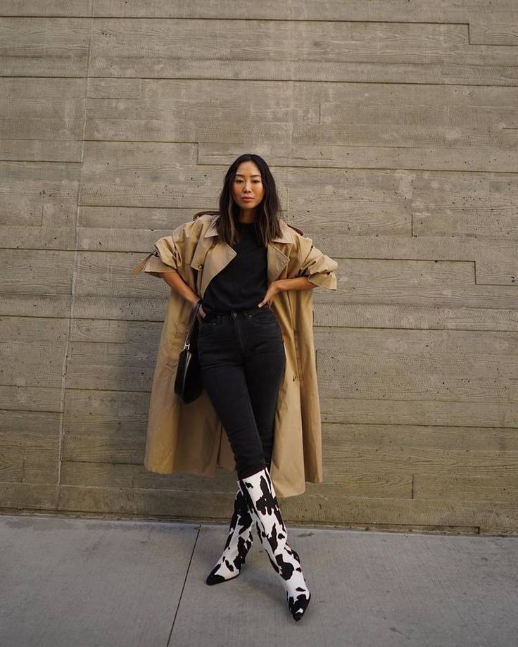 cow print-μπότες-ιδέες-