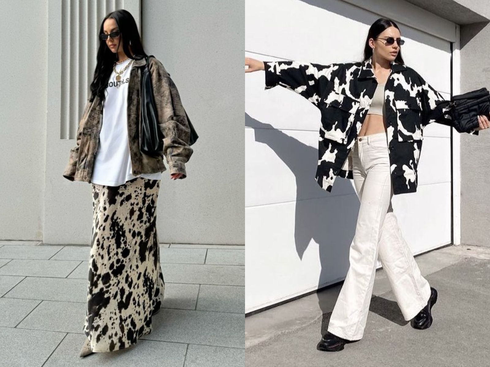 ιδέες-για-γυναικείο ντύσιμο-με-cow print-τάσεις 2025-