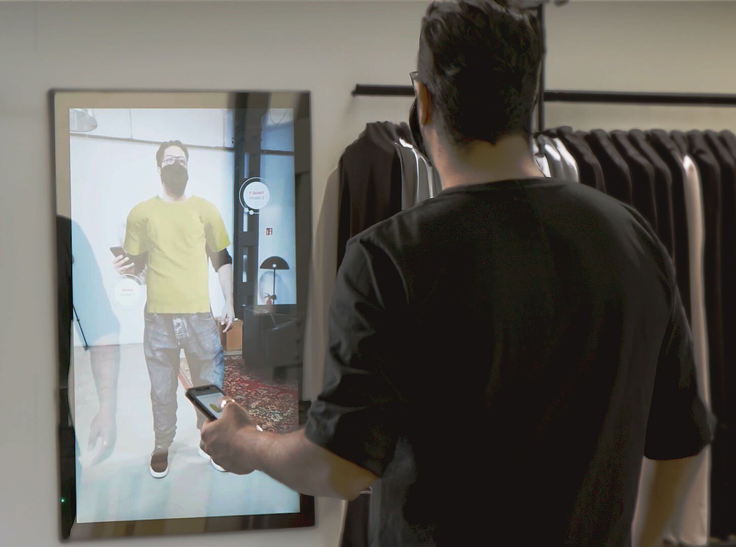 Vyu Try-on Mirror: Ο Εικονικός καθρέφτης που σας επιτρέπει να δοκιμάζετε ρούχα εν κινήσει