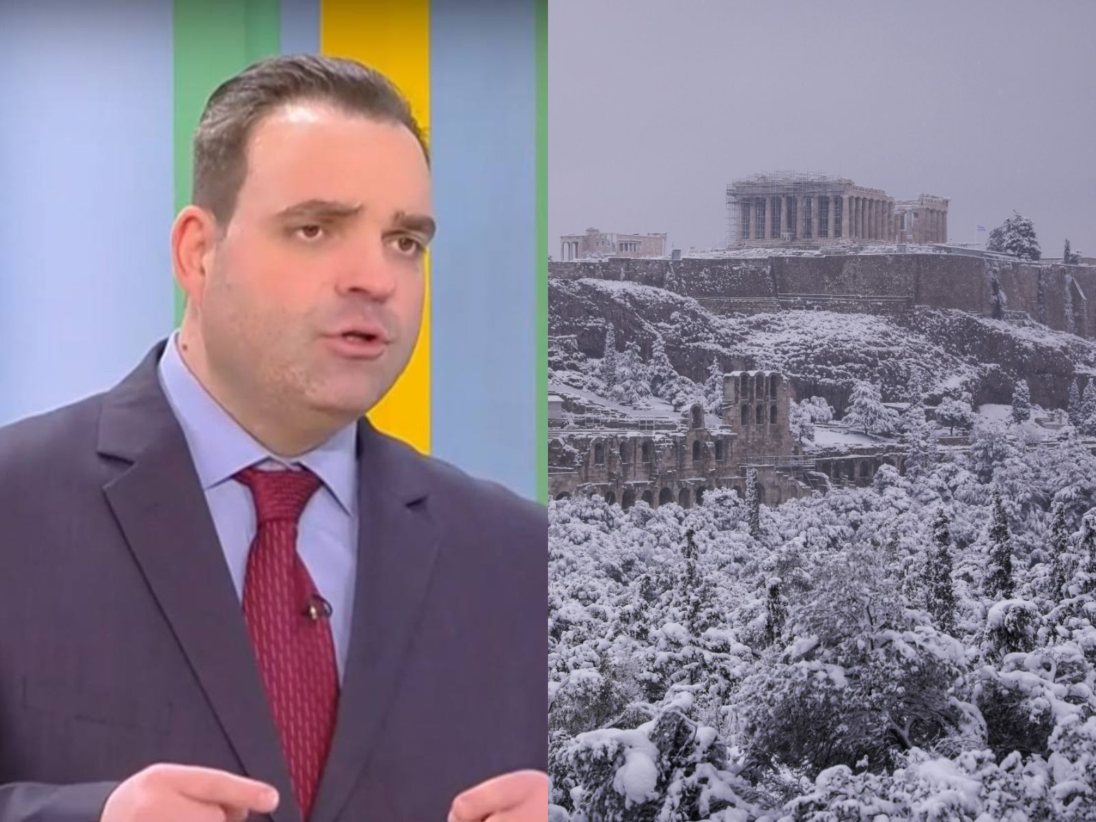 Κλέαρχος Μαρουσάκης: Κακοκαιρία στην Αττική με χιόνια ακόμη και σε χαμηλά υψόμετρα – Πότε ξεκινά η κακοκαιρία