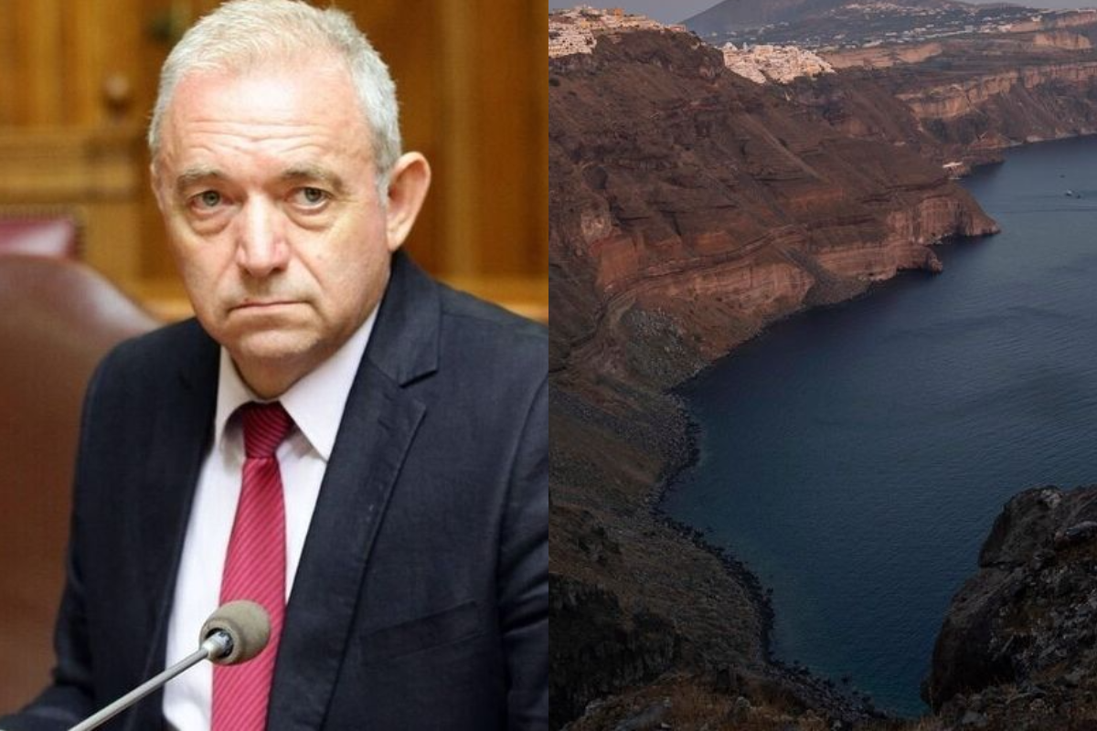 Σεισμοί Σαντορίνη : Η εκτίμηση του Λέκκα για έκρηξη του  ηφαιστείου