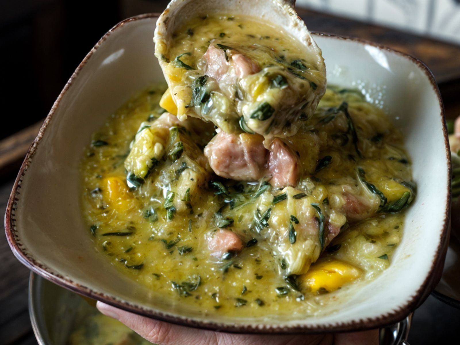 Χοιρινό-με πράσα-και σέλινο-αυγολέμονο-συνταγή-