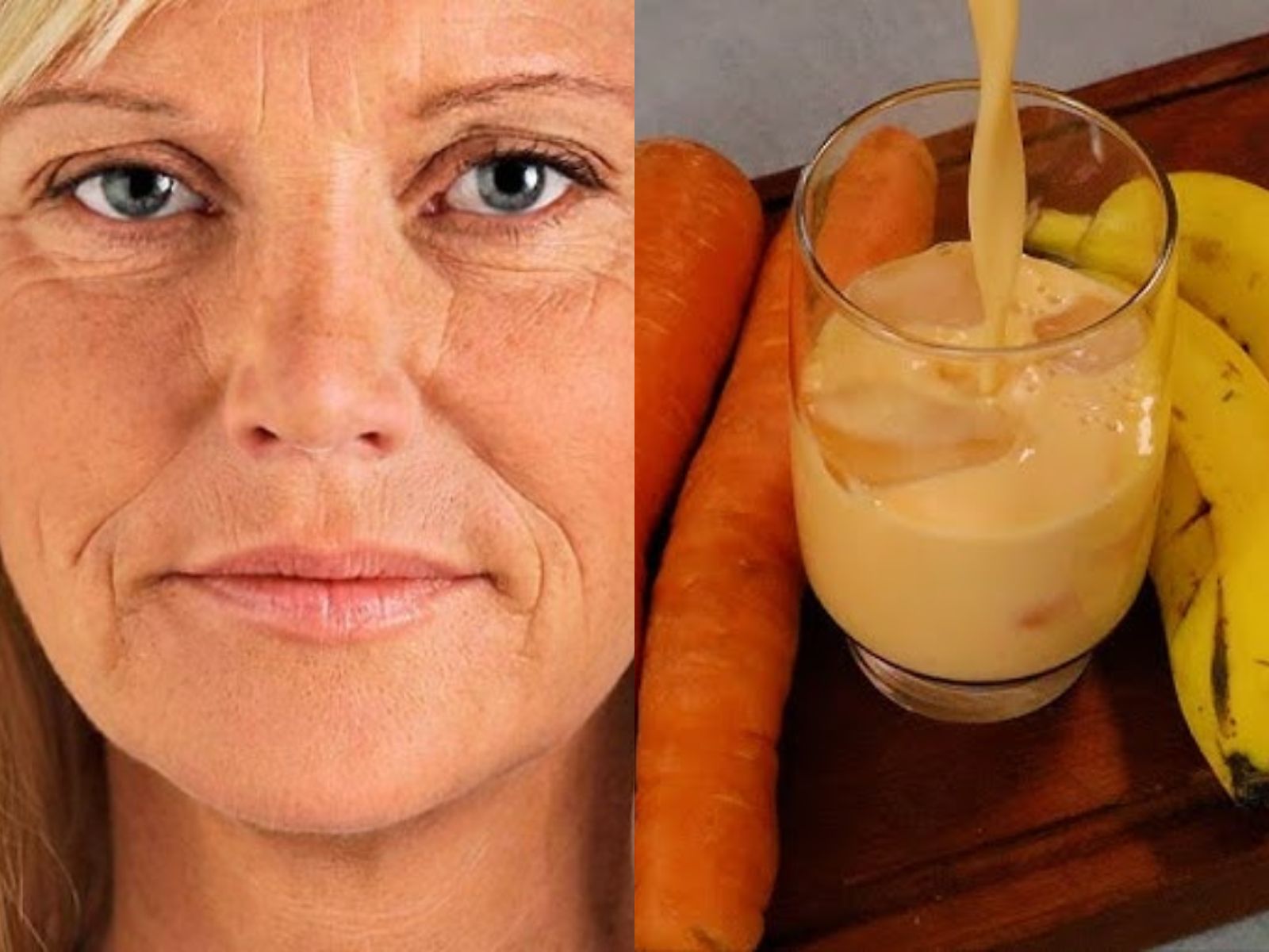 Σπιτική μάσκα προσώπου με μπανάνα και καρότο- Εξαφανίζει όλα τα σημάδια γήρανσης