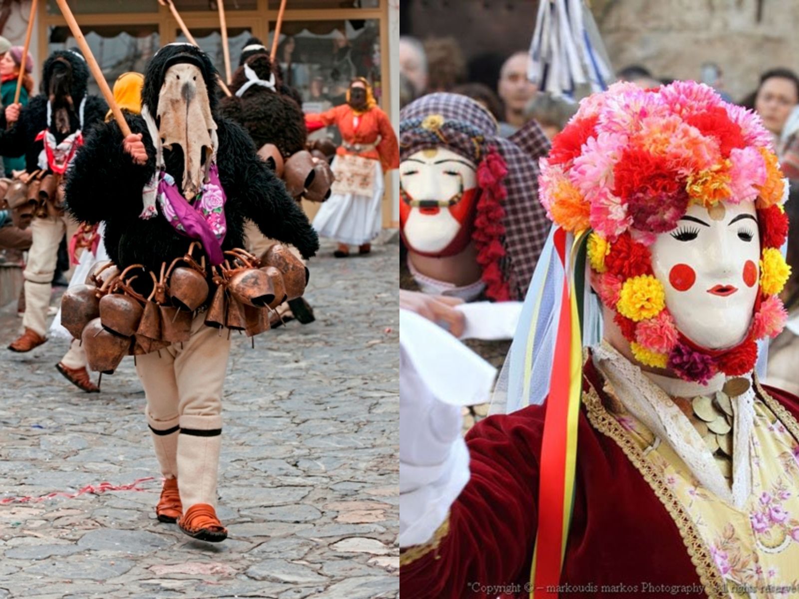 Οι 5+1 προορισμοί με τα πιο εντυπωσιακά έθιμα για τις Απόκριες