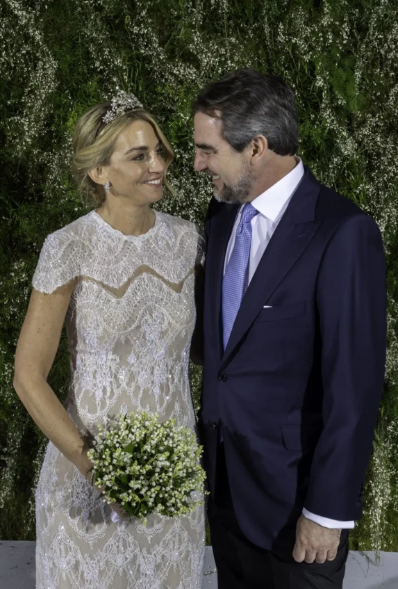 Νικόλαος Ντε Γκρες-Χρυσή Βαρδινογιάννη-φωτογραφίες-από-τον-γάμο-